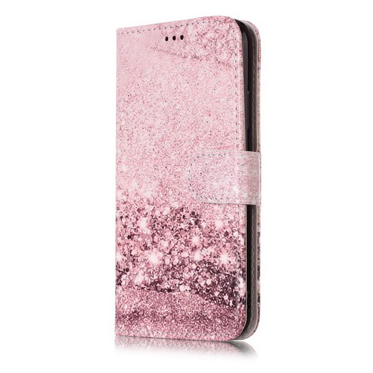 Marble Flip Wallet Phone Case