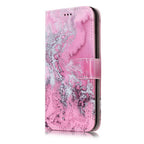 Marble Flip Wallet Phone Case