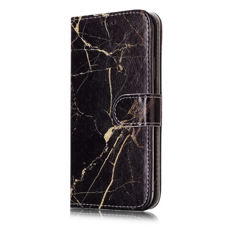 Marble Flip Wallet Phone Case
