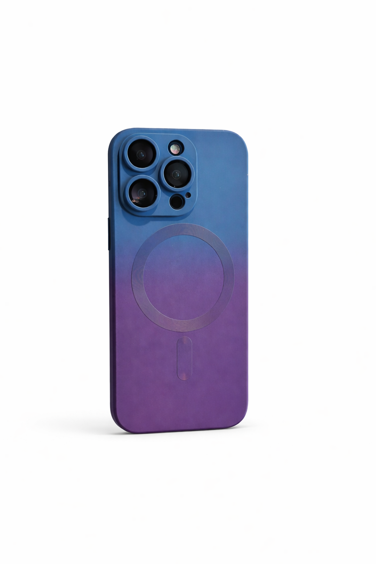 Gradient Liquid Magnetic Phone Case